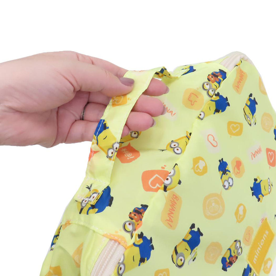 シネマコレクション cinemacollection ミニオンズ 旅行ポーチ トラベルポーチ3点セット ポップラブバナナ ユニバーサル映画 丸眞 小物入れ 整理 収納 キャラクター グッズ イエロー