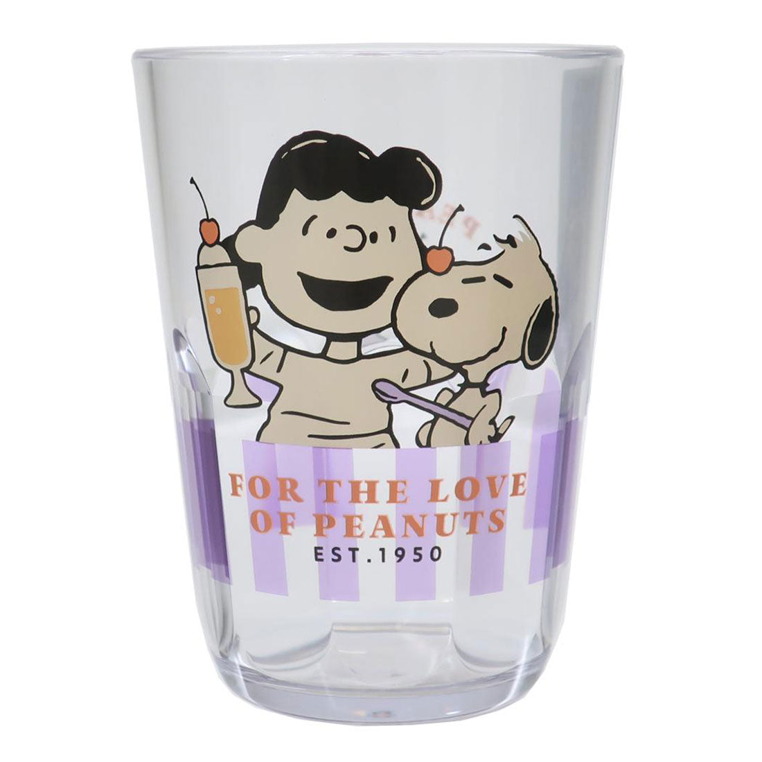 シネマコレクション cinemacollection スヌーピー プラカップ クリアタンブラー370ml YUMMY FUN FUN LUCY ピーナッツ カミオジャパン プラコップ キャラクター グッズ 【返品不可商品】 マルチカラー