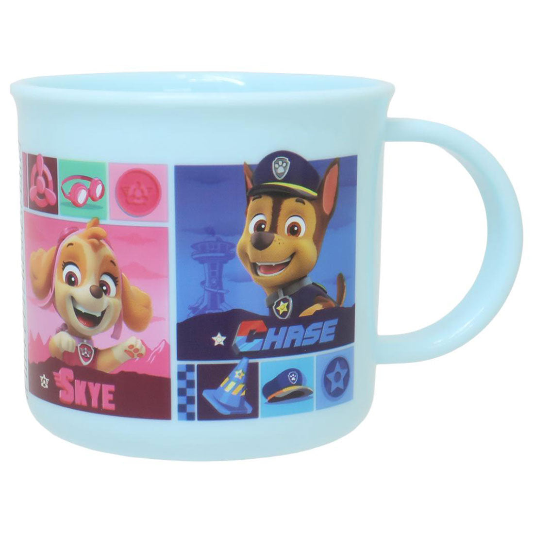 シネマコレクション cinemacollection パウパトロール プラカップ 抗菌食洗機対応プラコップ 25 スケーター 子供用食器 子ども こども アニメキャラクター グッズ 【返品不可商品】 ブルー