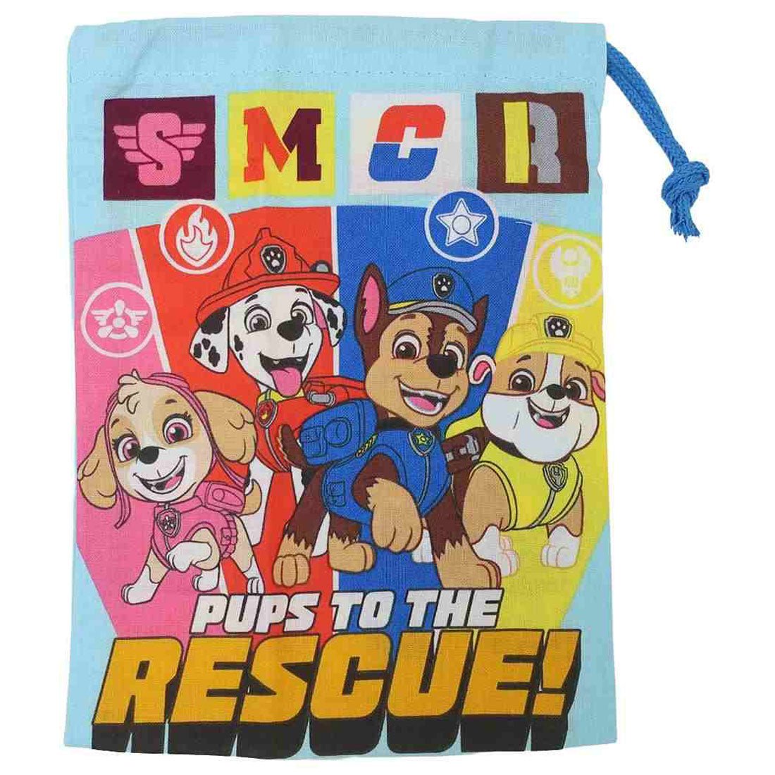 パウパトロール Cinema Collection Paw Patrol Drawstring Bag Cup Bag 25 Skater Cup Hold