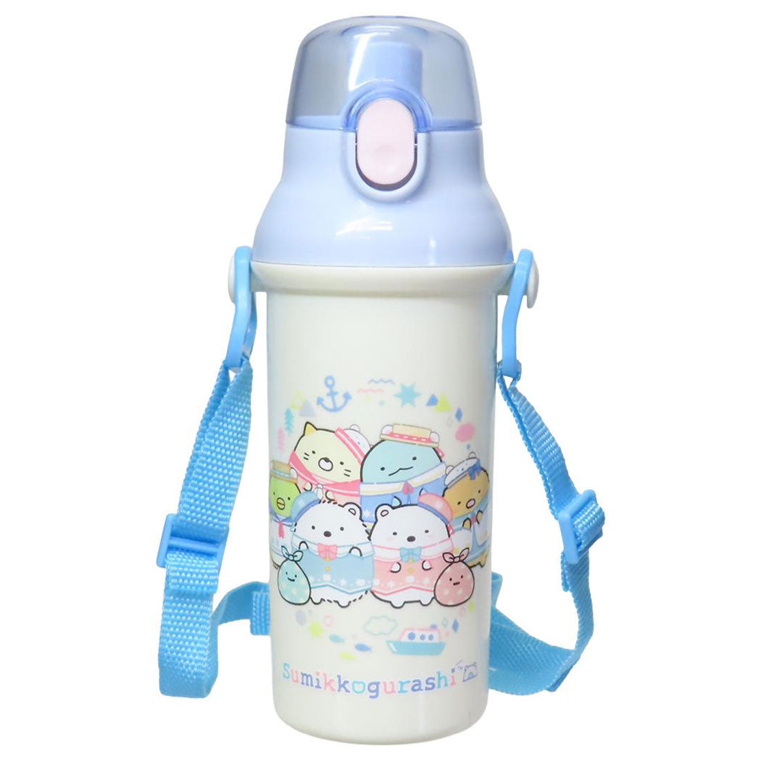 シネマコレクション cinemacollection すみっコぐらし 水筒 抗菌食洗器対応直飲プラワンタッチボトル 480ml しろくまのふるさと サンエックス スケーター 子供 遠足 キャラクター グッズ 【返品不可商品】 マルチカラー
