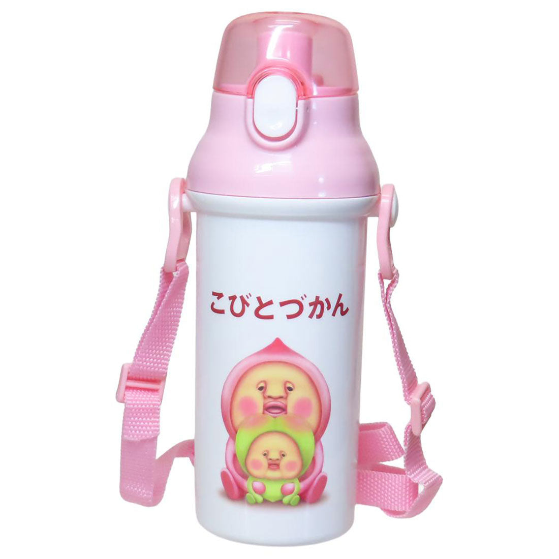 シネマコレクション cinemacollection こびとづかん 水筒 抗菌食洗器対応直飲プラワンタッチボトル 480ml カクレモモジリ スケーター 子供 遠足 キャラクター グッズ 【返品不可商品】 ピンク