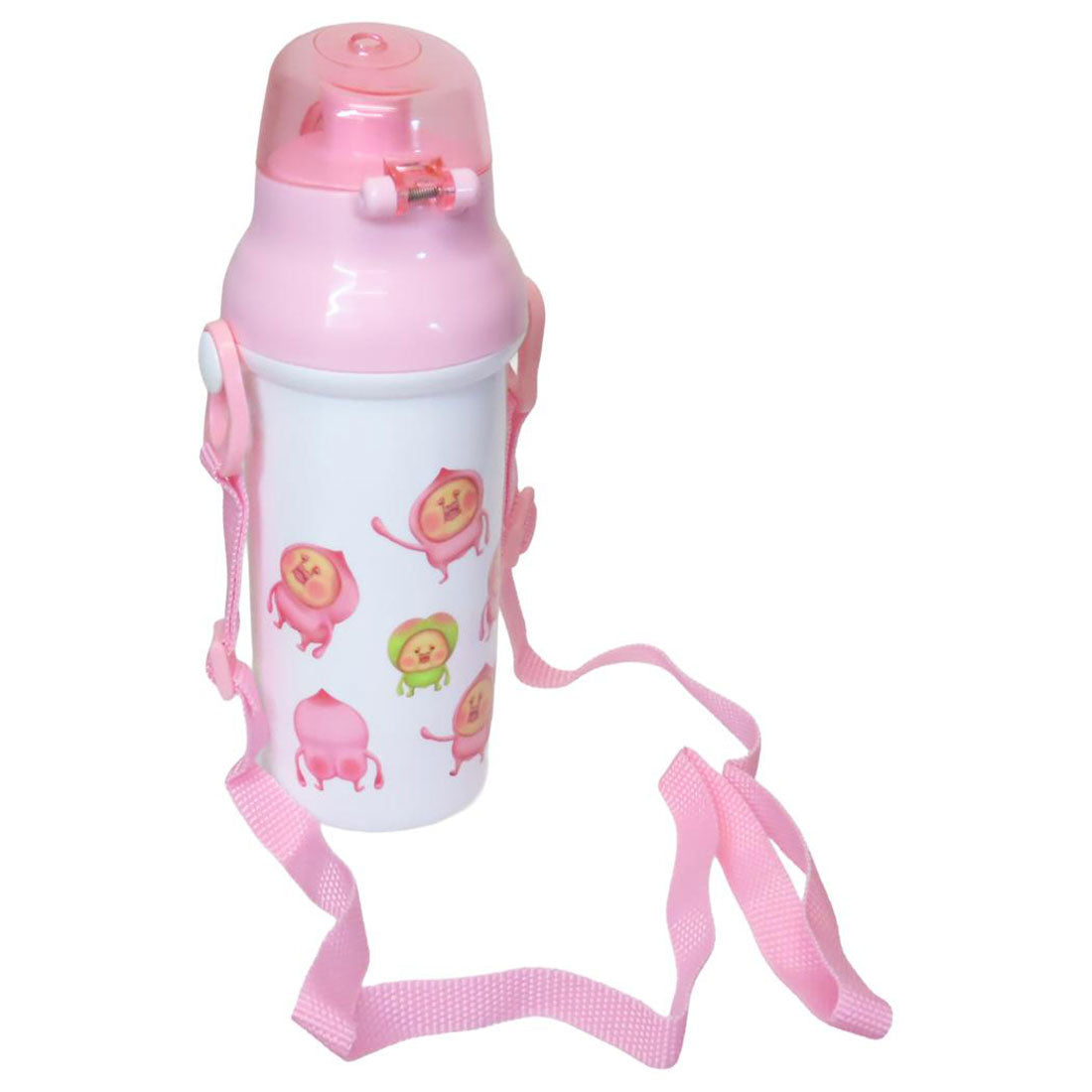 シネマコレクション cinemacollection こびとづかん 水筒 抗菌食洗器対応直飲プラワンタッチボトル 480ml カクレモモジリ スケーター 子供 遠足 キャラクター グッズ 【返品不可商品】 ピンク