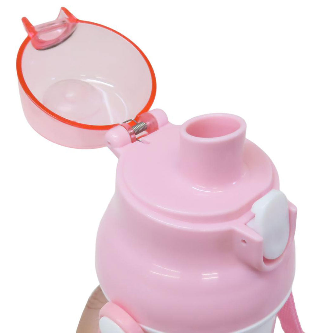 シネマコレクション cinemacollection こびとづかん 水筒 抗菌食洗器対応直飲プラワンタッチボトル 480ml カクレモモジリ スケーター 子供 遠足 キャラクター グッズ 【返品不可商品】 ピンク