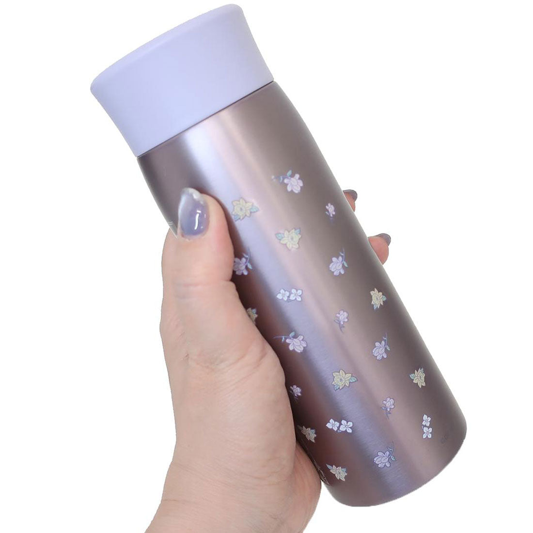 シネマコレクション cinemacollection 塔の上のラプンツェル 保温保冷水筒 ステンレス製マグボトル フラワー 350ml ディズニープリンセス スケーター ランチグッズ キャラクター グッズ 【返品不可商品】 パープル