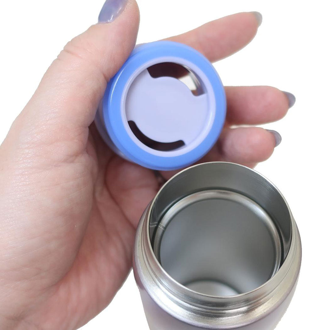 シネマコレクション cinemacollection 塔の上のラプンツェル 保温保冷水筒 ステンレス製マグボトル フラワー 350ml ディズニープリンセス スケーター ランチグッズ キャラクター グッズ 【返品不可商品】 パープル