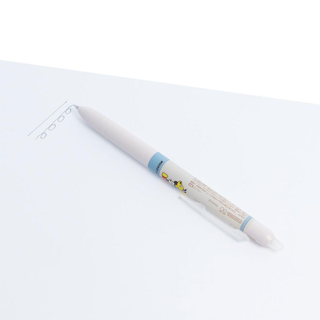 シネマコレクション cinemacollection ディズニーx松本セイジ ボールペン フリクションWaai 0.5mm 6色セット ディズニー サンスター文具 小学生 中学生 高校生 キャラクター グッズ グレー