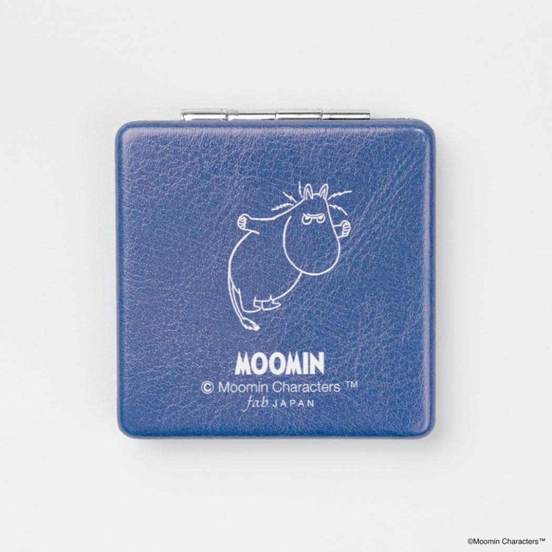シネマコレクション cinemacollection ムーミン 手鏡 コンパクトミラー MOOMIN REPEAT 北欧 エフエービージャパン 折りたたみミラー キャラクター グッズ ネイビー