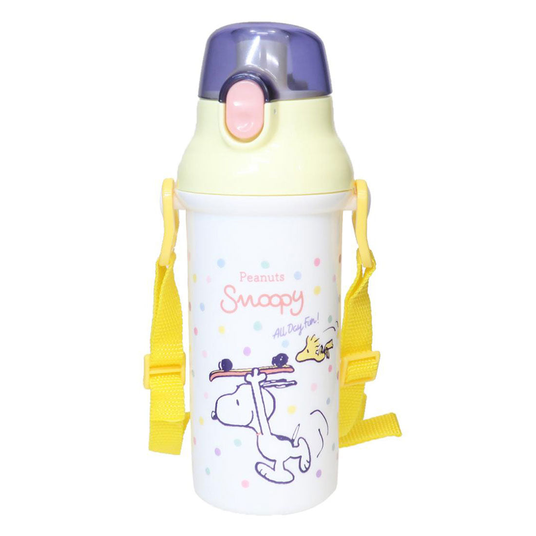 シネマコレクション cinemacollection スヌーピー 水筒 抗菌食洗機対応直飲みプラワンタッチボトル 480ml スケートボード ピーナッツ スケーター 子供 遠足 ピクニック キャラクター グッズ【返品不可商品】 マルチカラー