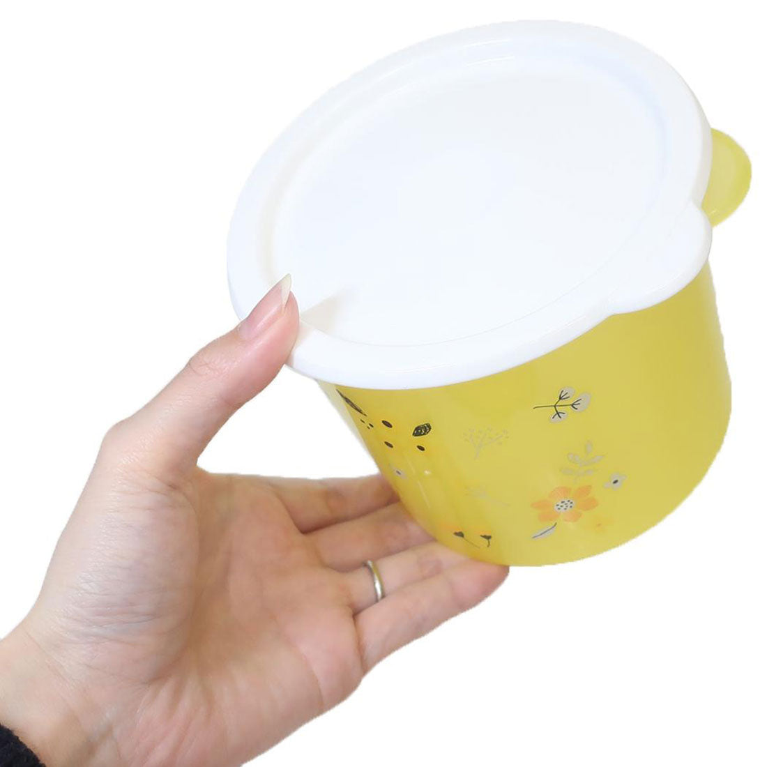 シネマコレクション cinemacollection スヌーピー 保存容器 ワンタッチシール容器M ピーナッツ スケーター 新生活 キャラクター グッズ 【返品不可商品】 イエロー