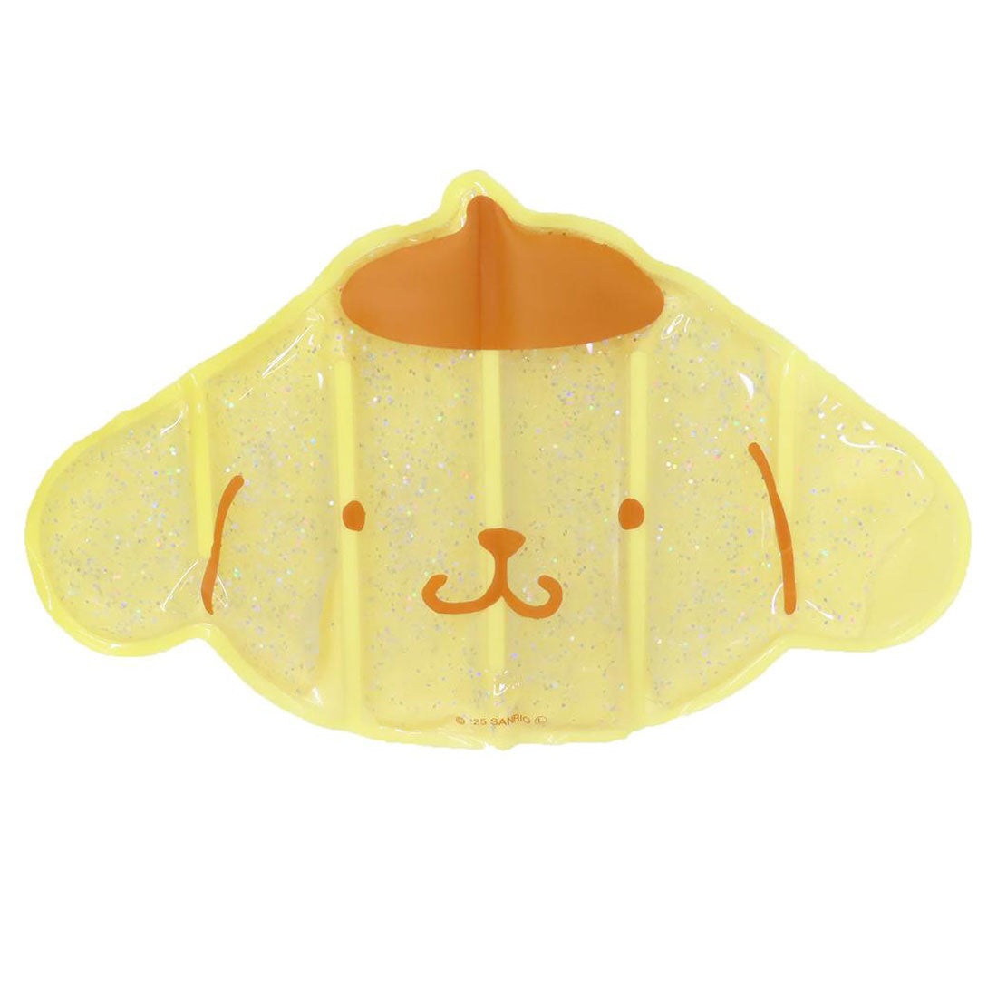 シネマコレクション cinemacollection ポムポムプリン 枕 ダイカットジェルピロー サンリオ サンタン ひんやり枕 熱中症対策 寝具 キャラクター グッズ イエロー