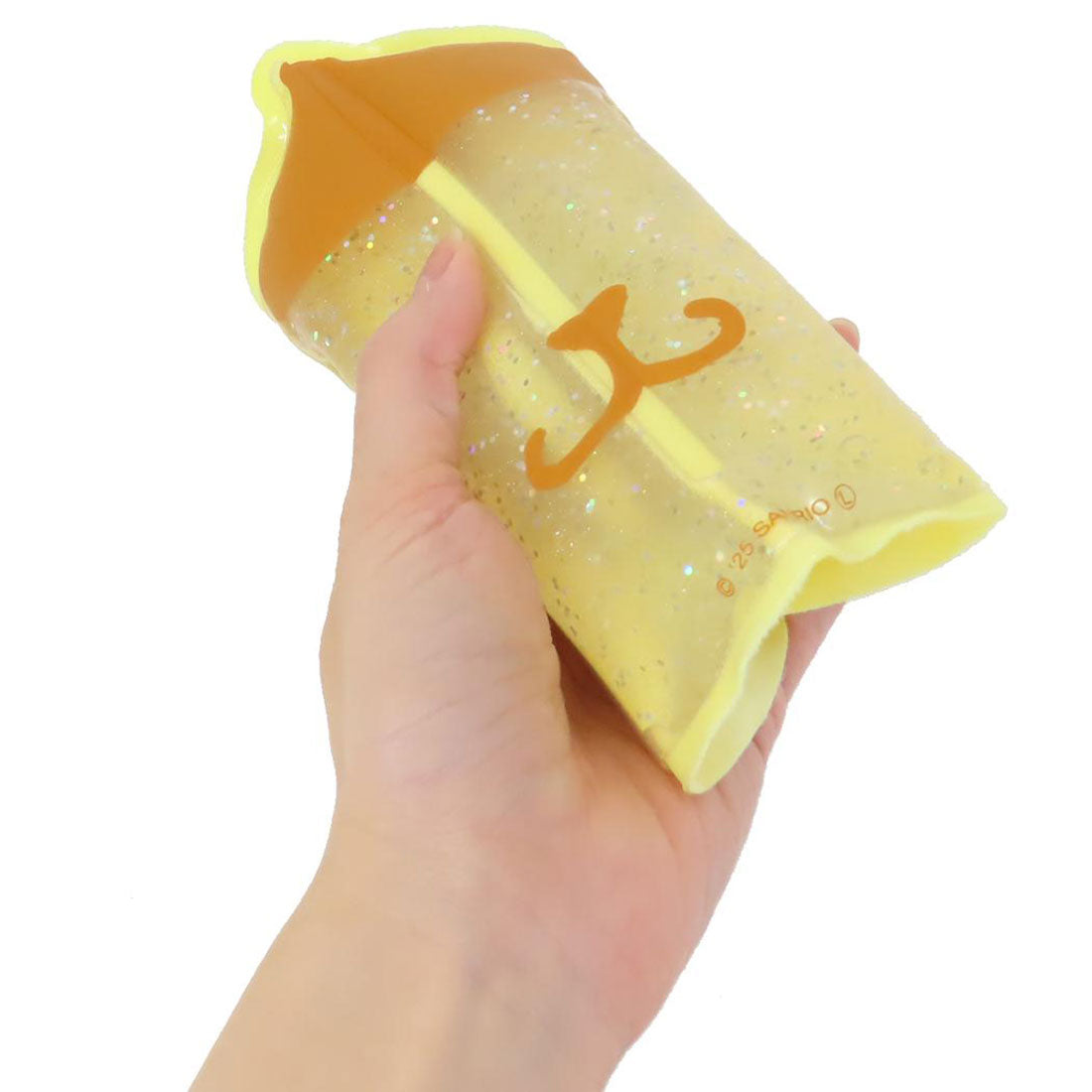 シネマコレクション cinemacollection ポムポムプリン 枕 ダイカットジェルピロー サンリオ サンタン ひんやり枕 熱中症対策 寝具 キャラクター グッズ イエロー