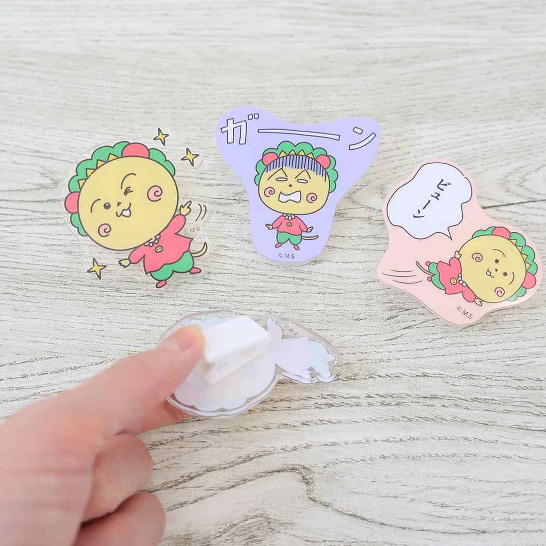 シネマコレクション cinemacollection コジコジ クリップ アクリルクリップ すやすや さくらももこ カルチュア エンタテインメント 事務用品 ダイカットクリップ アニメキャラクター グッズ イエロー