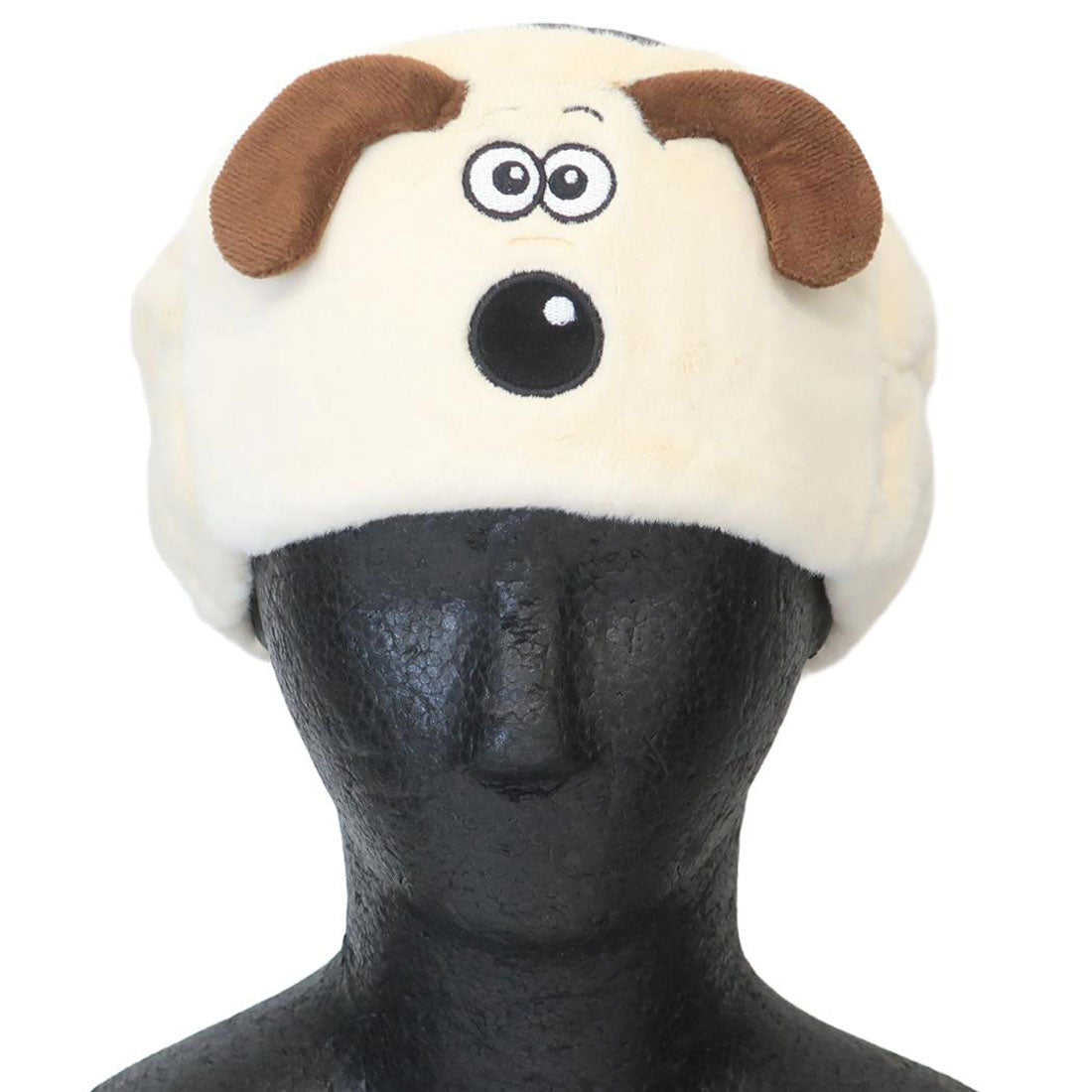 シネマコレクション cinemacollection ウォレスとグルミット ヘアアクセ ヘアバンド グルミット ティーズファクトリー 洗顔 メイク キャラクター グッズ ホワイト