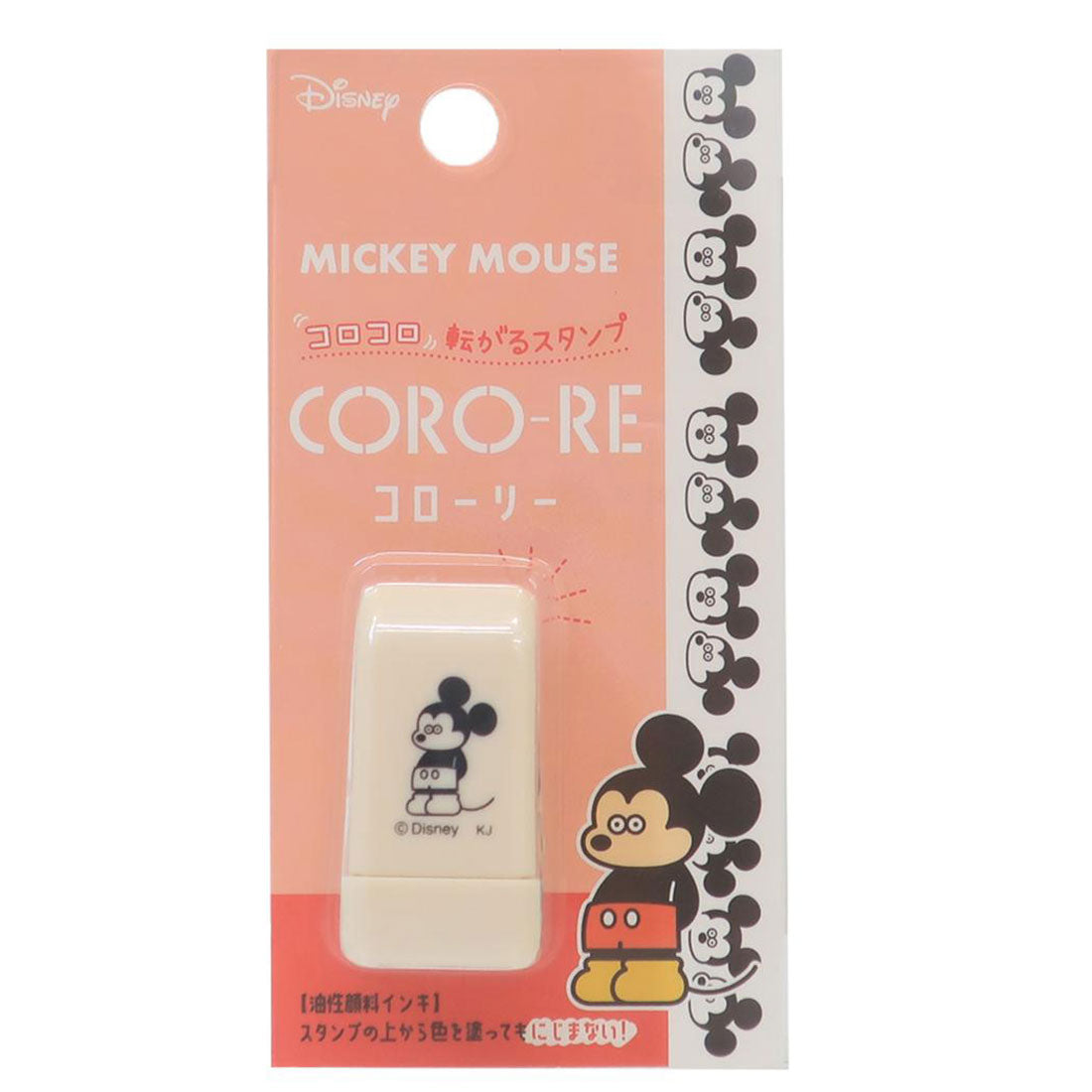 シネマコレクション cinemacollection ディズニーx松本セイジ はんこ コローリー CORO-RE 転がるスタンプ ミッキーマウス ディズニー カミオジャパン デコレーション 手帳デコ キャラクター グッズ 他