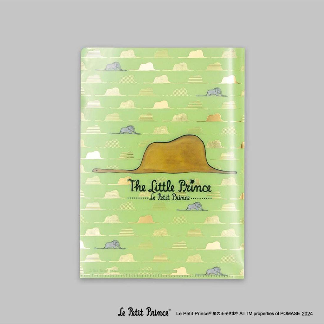 シネマコレクション cinemacollection ROKKAKU x Le Petit Prince 星の王子さま クリアフォルダー A5 クリアファイル うわばみ フタバ 箔押し 新学期準備文具 キャラクター グッズ 他