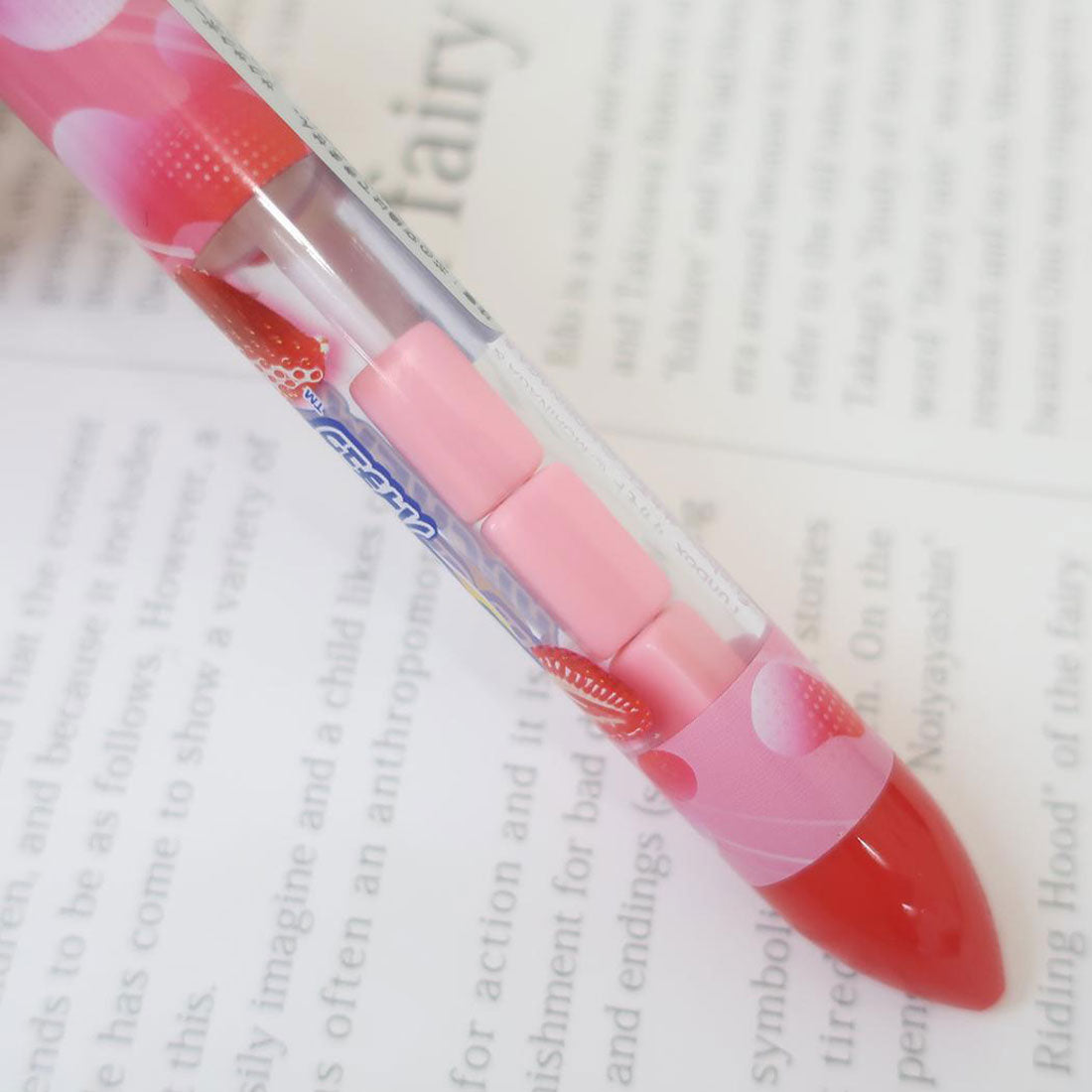 シネマコレクション cinemacollection ハイチュウ ボールペン サクサクボールペン ストロベリー2 お菓子パッケージ funbox おもしろ 文房具 キャラクター グッズ 他