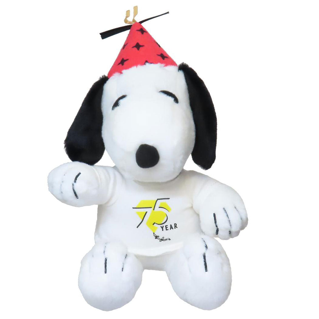 シネマコレクション cinemacollection スヌーピー ぬいぐるみ プラッシュドール S 75th パーティハット ピーナッツ ナカジマ プレゼント キャラクター グッズ 他