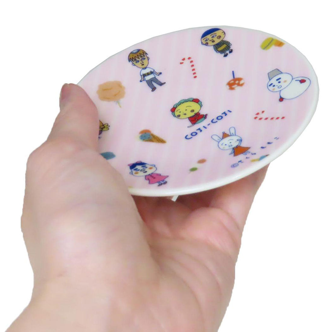 シネマコレクション cinemacollection コジコジ 醤油皿 小皿 総柄 さくらももこ マリモクラフト 豆皿 ミニプレート アニメキャラクター グッズ 【返品不可商品】 他
