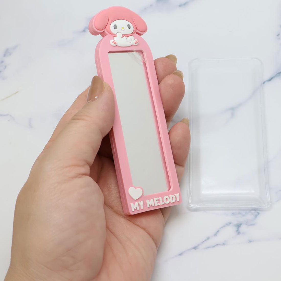 シネマコレクション cinemacollection マイメロディ 手鏡 スリムラバーミラー サンリオ カミオジャパン コンパクトミラー キャラクター グッズ 他