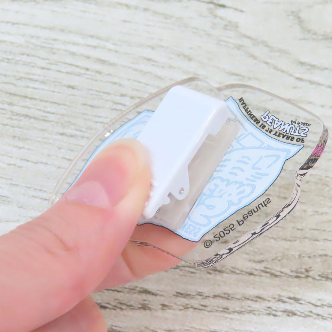 シネマコレクション cinemacollection スヌーピー クリップ アクリルクリップ 75周年 サリー ピーナッツ カミオジャパン 事務用品 キャラクター グッズ 他