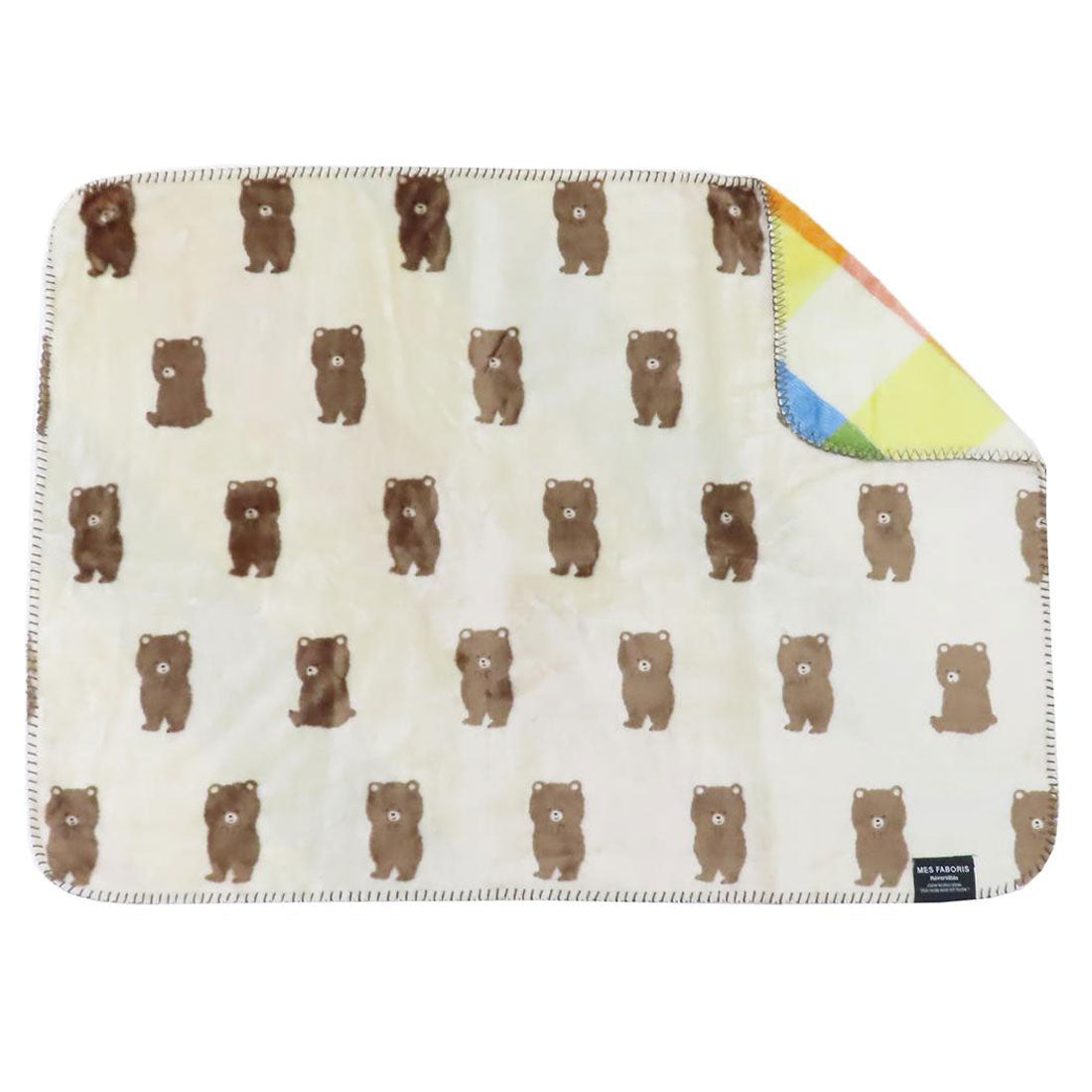 シネマコレクション cinemacollection ひざ掛け毛布 リバーシブルブランケット カマッテソフィア アイボリー フレンズヒル ウォーマー雑貨 ひざかけ 寒さ対策 防寒対策 あったかグッズ グッズ 他