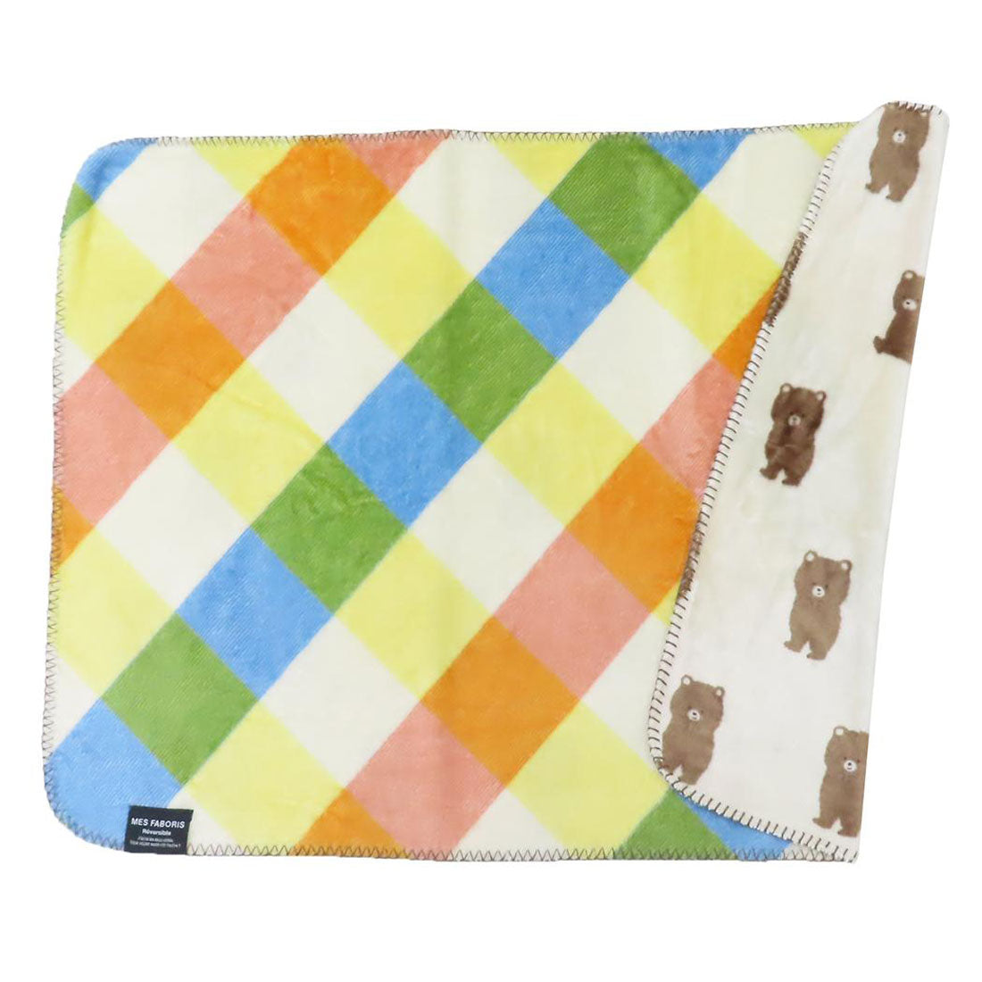 シネマコレクション cinemacollection ひざ掛け毛布 リバーシブルブランケット カマッテソフィア アイボリー フレンズヒル ウォーマー雑貨 ひざかけ 寒さ対策 防寒対策 あったかグッズ グッズ 他