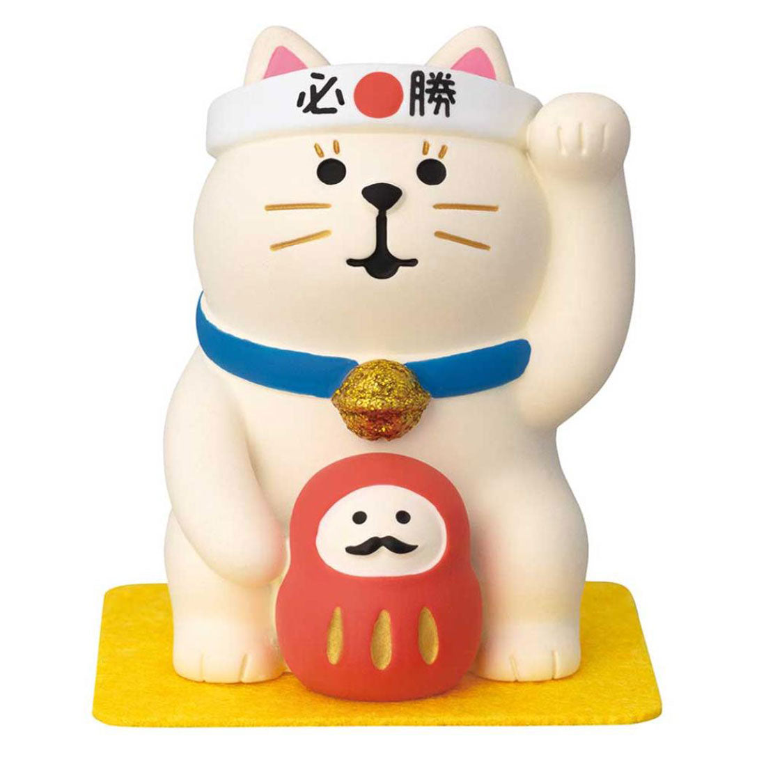 シネマコレクション cinemacollection concombre まったり合格祈願 マスコット 必勝祈願招き猫 デコレ ギフト雑貨 プレゼント かわいい 学生 中学生 高校生 受験生 グッズ 他
