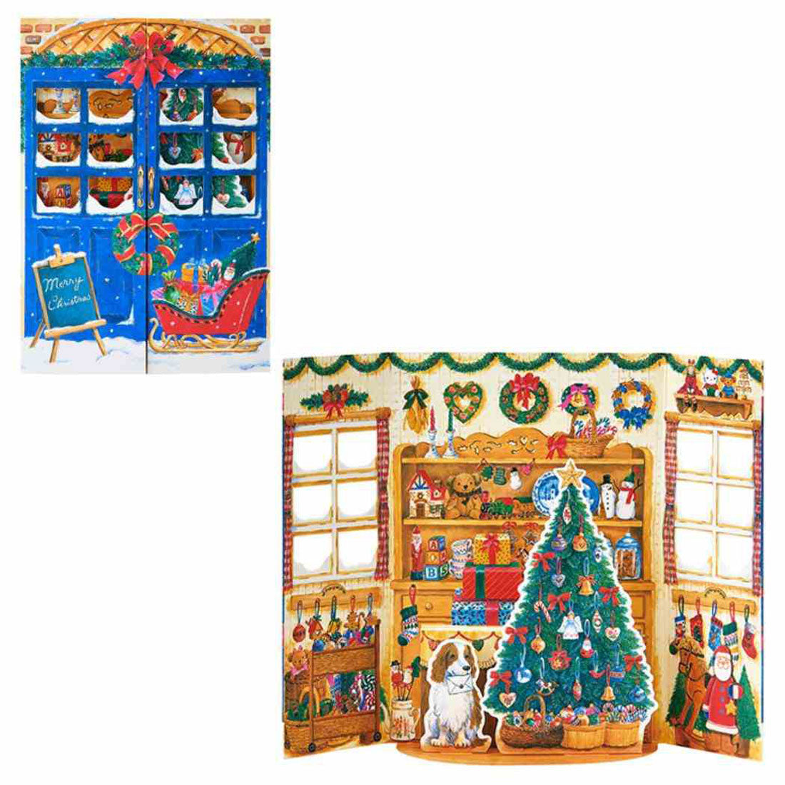 シネマコレクション cinemacollection CHRISTMAS グリーティングカード クリスマスカード JX 31-5 青い扉のクリスマスショップ サンリオ プレゼント メッセージカード グッズ 他