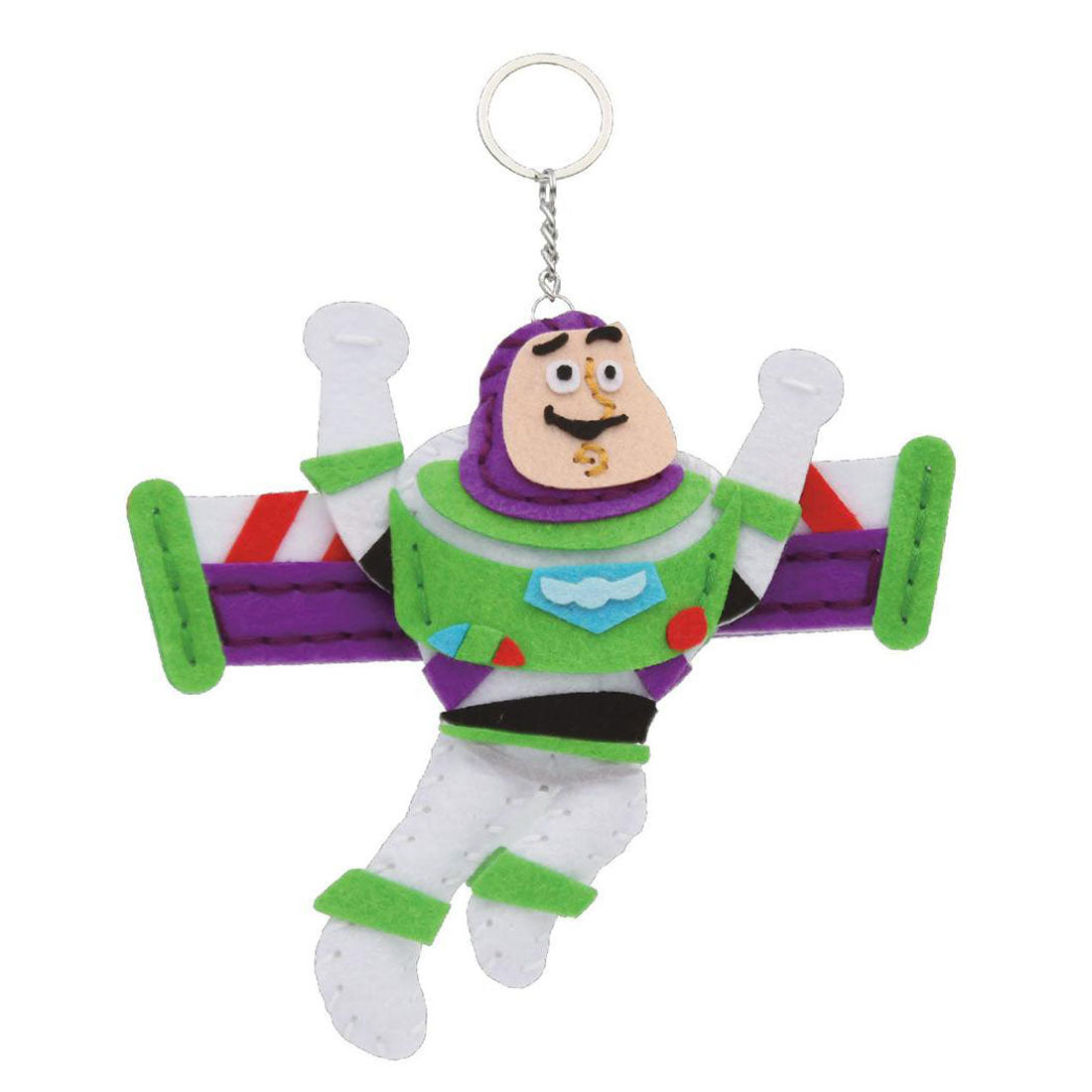 シネマコレクション cinemacollection トイストーリー 手芸用品 はじめてのソーイングキット キーホルダーシリーズ バズライトイヤー ディズニー 尾上萬 ハンドメイド 裁縫 キャラクター グッズ 他