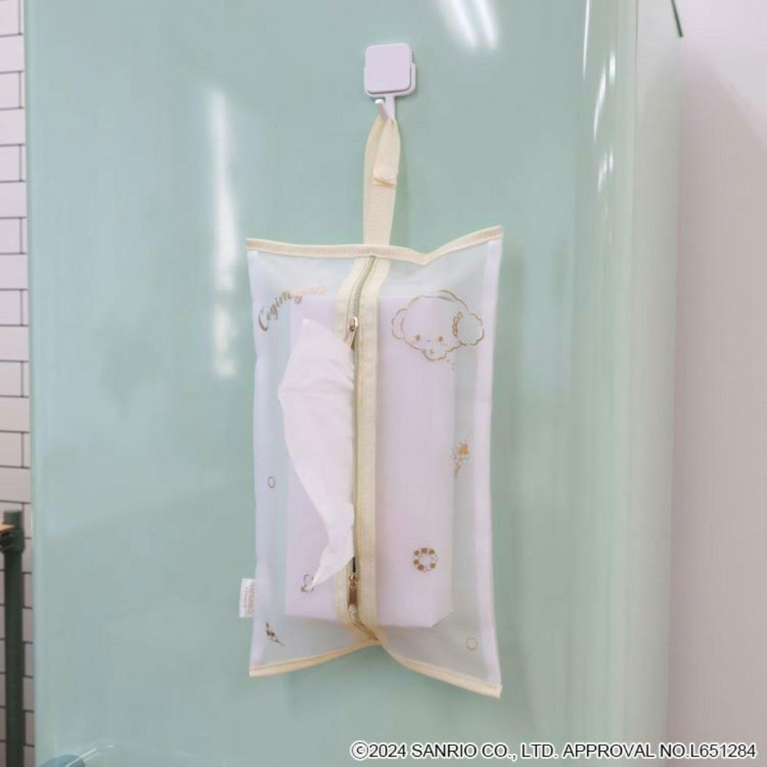 シネマコレクション cinemacollection こぎみゅん ボックスティッシュケース メッシュティッシュカバー サンリオ ゾーウィー プレゼント キャラクター グッズ ホワイト