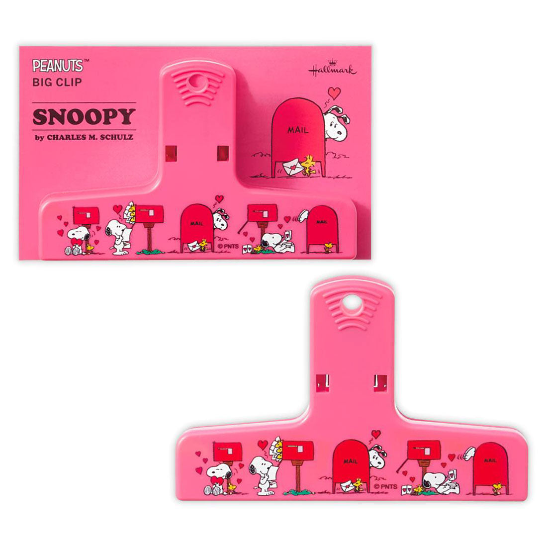 シネマコレクション cinemacollection スヌーピー クリップ ビッグクリップ Happiness is Red POST ピーナッツ 日本ホールマーク 事務用品 キャラクター グッズ 他