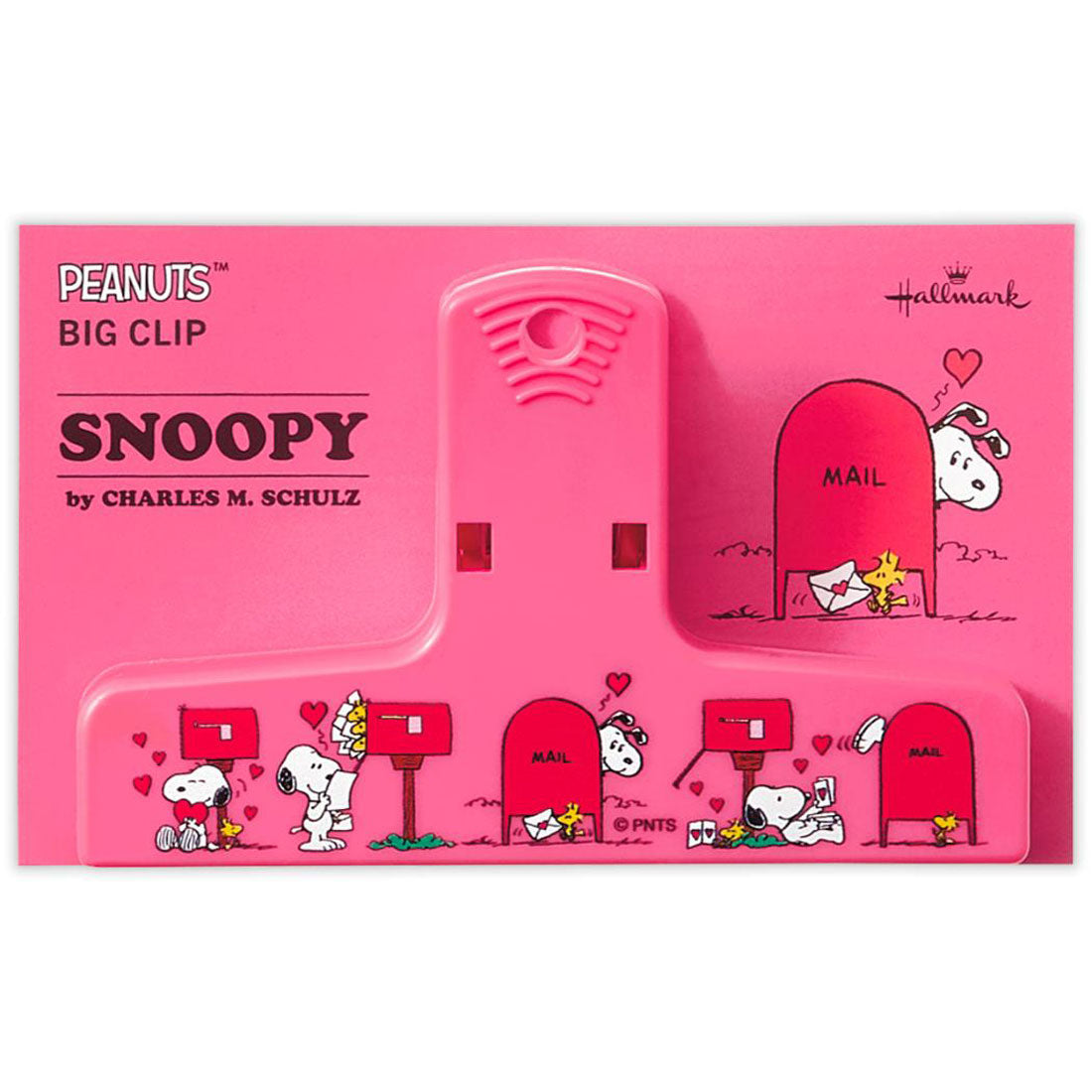 シネマコレクション cinemacollection スヌーピー クリップ ビッグクリップ Happiness is Red POST ピーナッツ 日本ホールマーク 事務用品 キャラクター グッズ 他