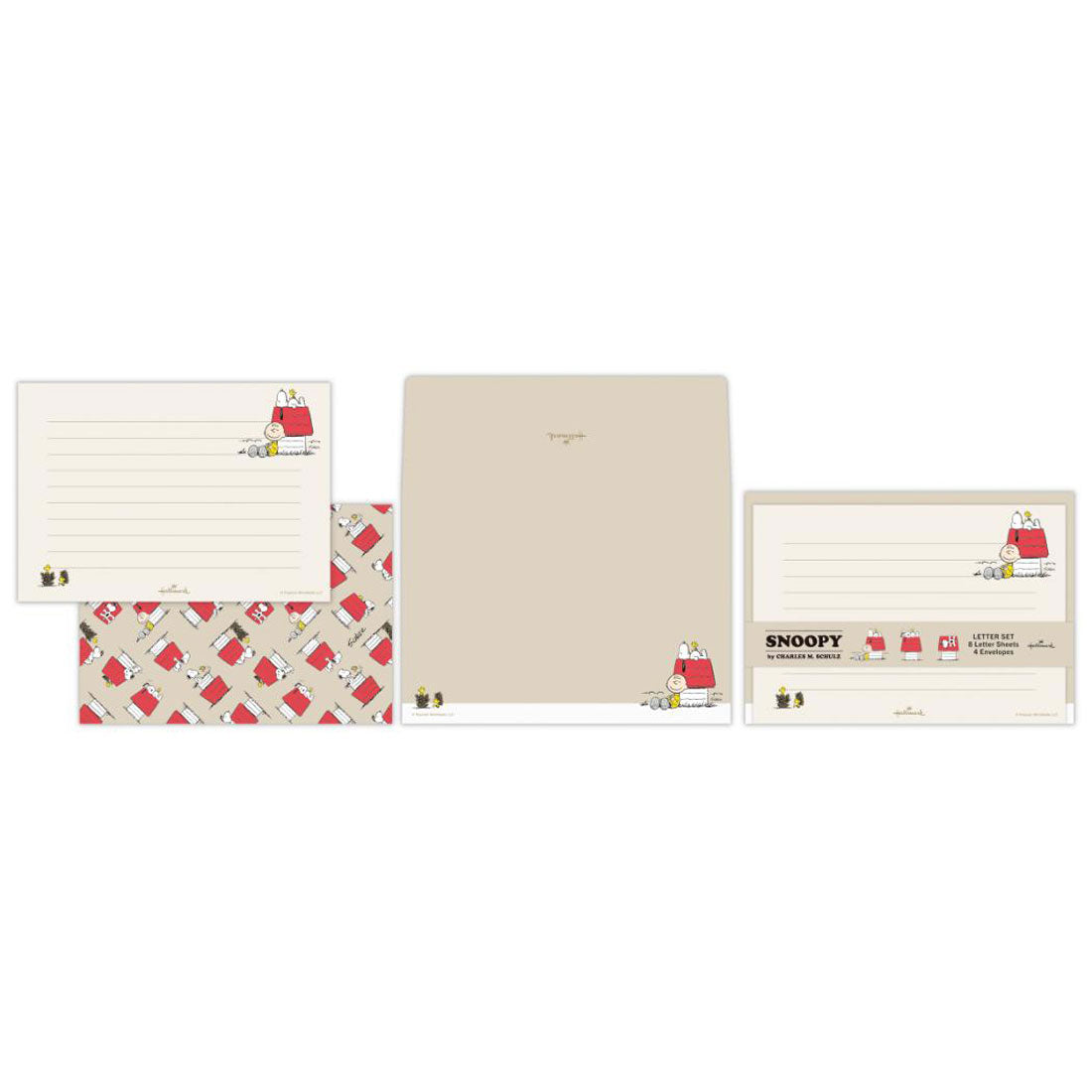 シネマコレクション cinemacollection スヌーピー 手紙セット 便箋&封筒セット Happiness is Red HOUSE ピーナッツ 日本ホールマーク かわいい キャラクター グッズ 他