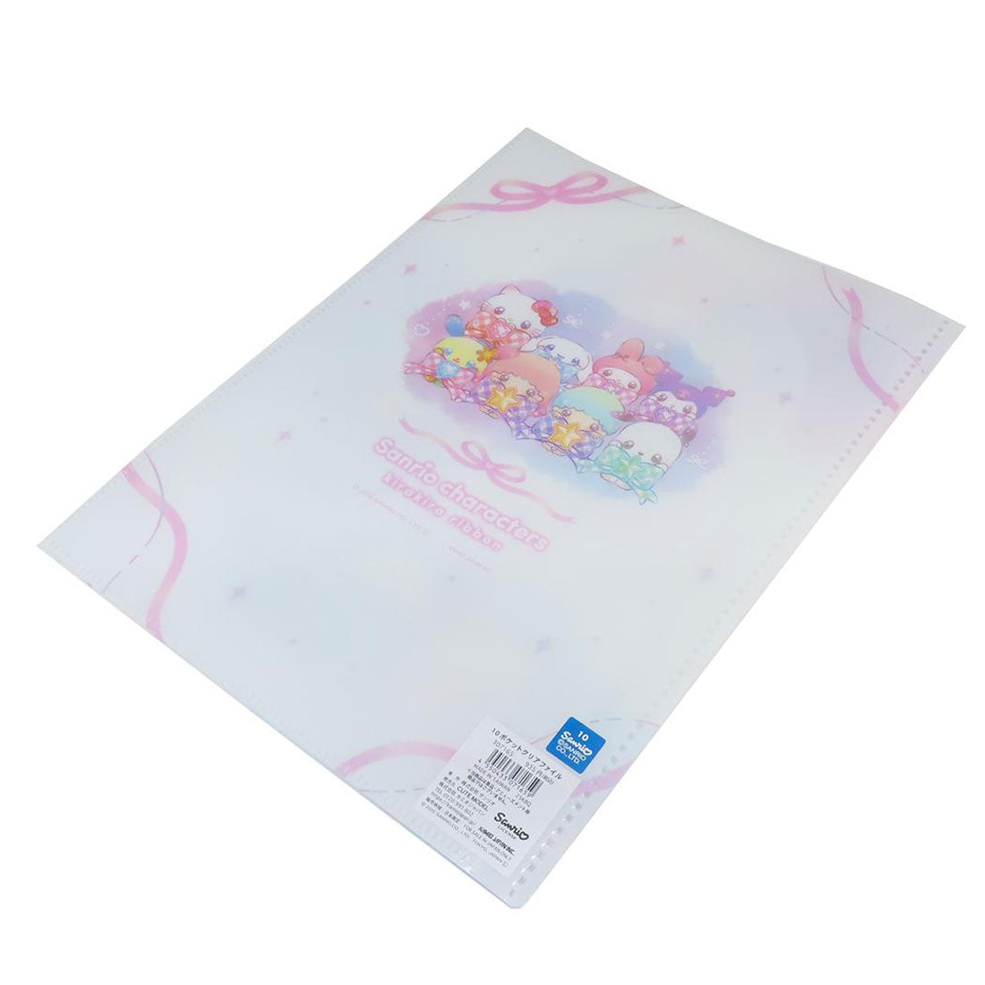 シネマコレクション cinemacollection サンリオキャラクターズ ポケットファイル 10ポケットクリアファイル A4 集合 サンリオ カミオジャパン 新学期準備文具 かわいい キャラクター グッズ 他