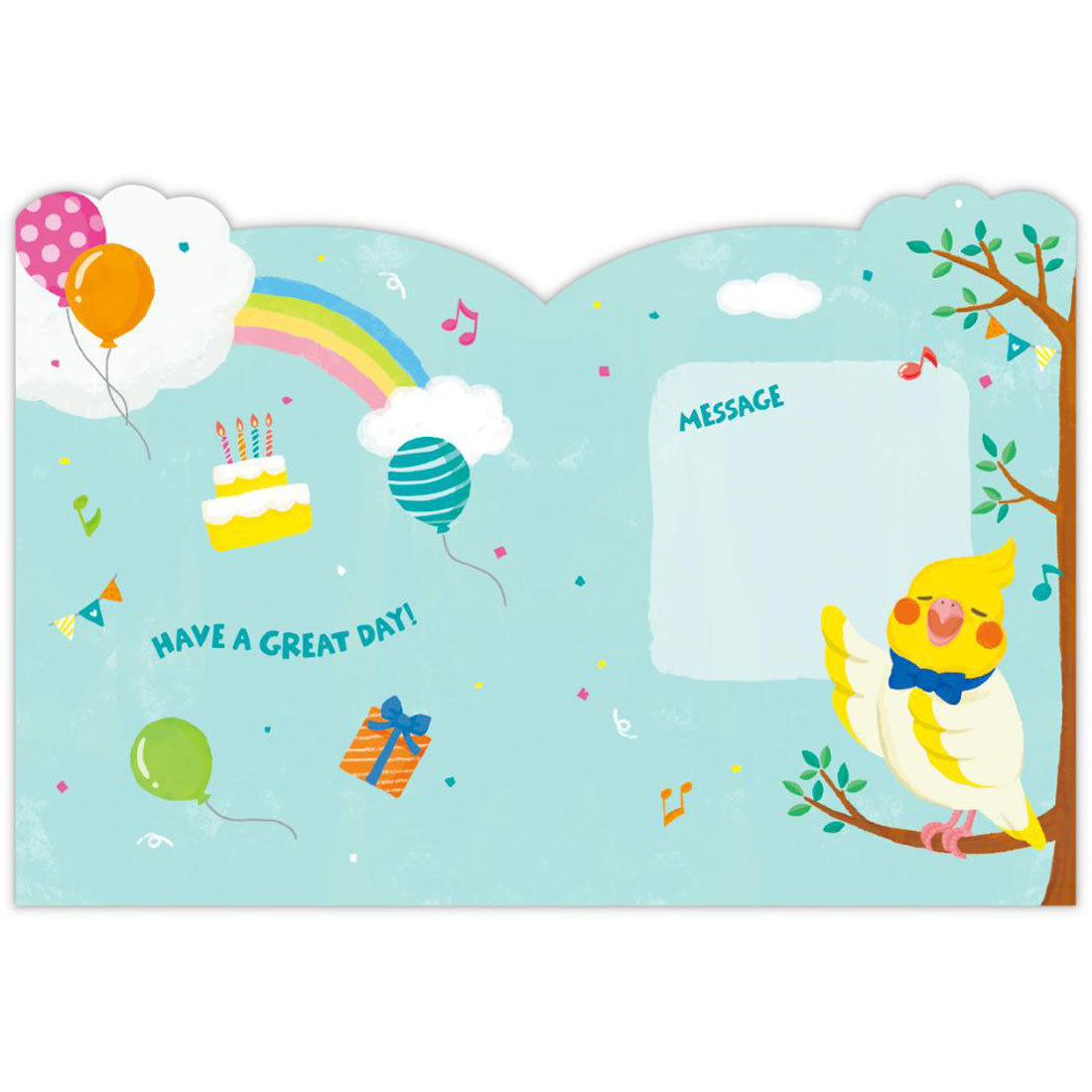 シネマコレクション cinemacollection グリーティングカード オルゴールカード 動く とり 日本ホールマーク 誕生お祝い バースデーカード メッセージカード グッズ マルチカラー