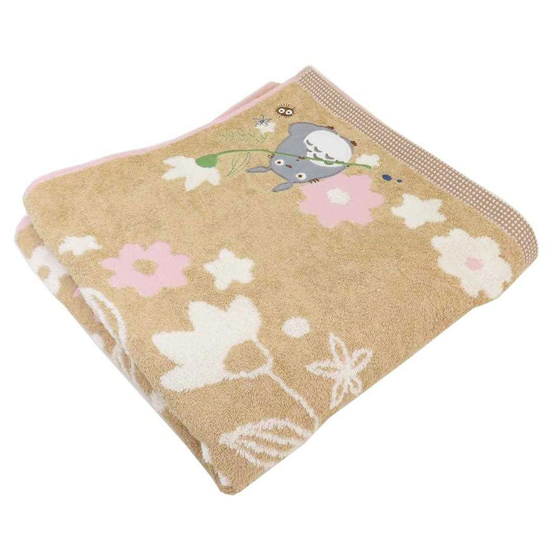 シネマコレクション cinemacollection となりのトトロ バスタオル 防菌防臭 無撚糸オーガニックコットンパイルジャカードビッグタオル アンティークリーフ スタジオジブリ 丸眞 リネン混紡糸 アップリケ刺繍 お風呂タオル キャラクター 他