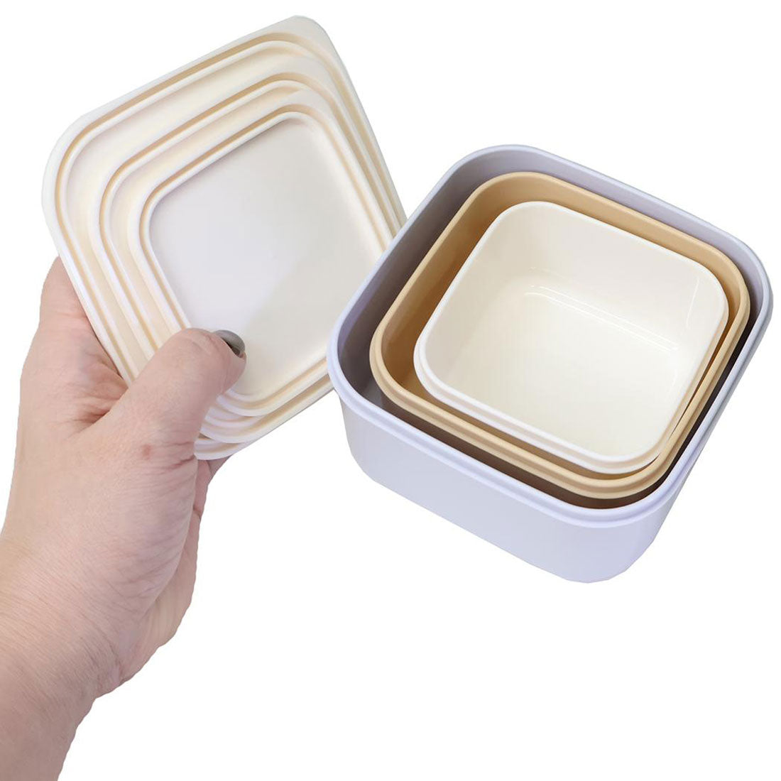 シネマコレクション cinemacollection スヌーピー お弁当箱 入れ子ランチボックス 3個入り FUNNY PEANUTS ピーナッツ カミオジャパン プレゼント 日本製 新学期準備 キャラクター グッズ 【返品不可商品】 マルチカラー