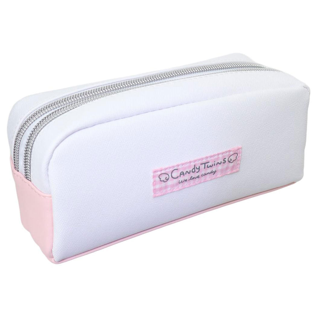 シネマコレクション cinemacollection キャンディツインズ ペンポーチ ツインファスナーペンケース クーリア 筆箱 新学期準備文具 大容量 かわいい グッズ マルチカラー
