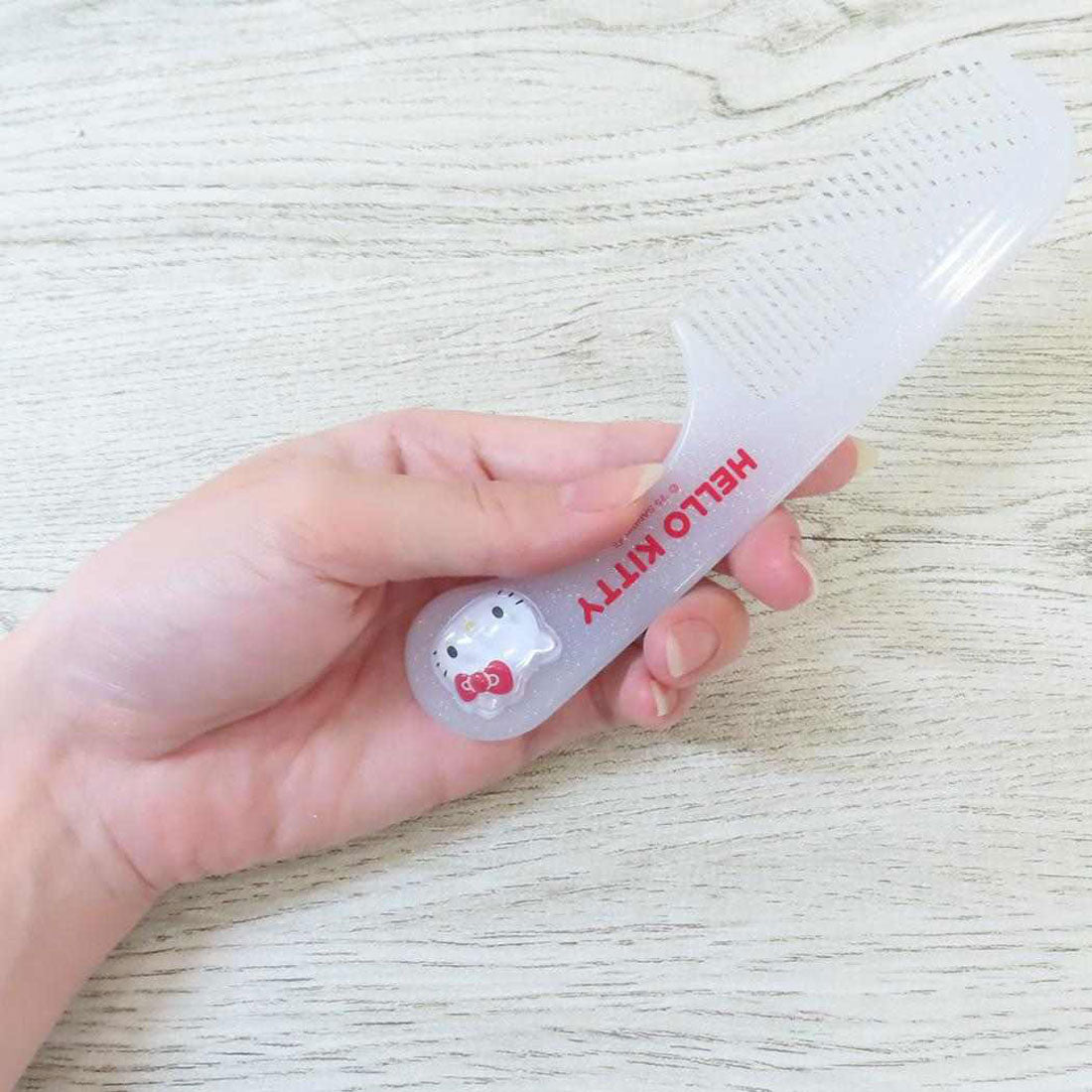 シネマコレクション cinemacollection ハローキティ くし フラットコーム サンリオ ヘアブラシ キャラクター グッズ 【返品不可商品】 ホワイト