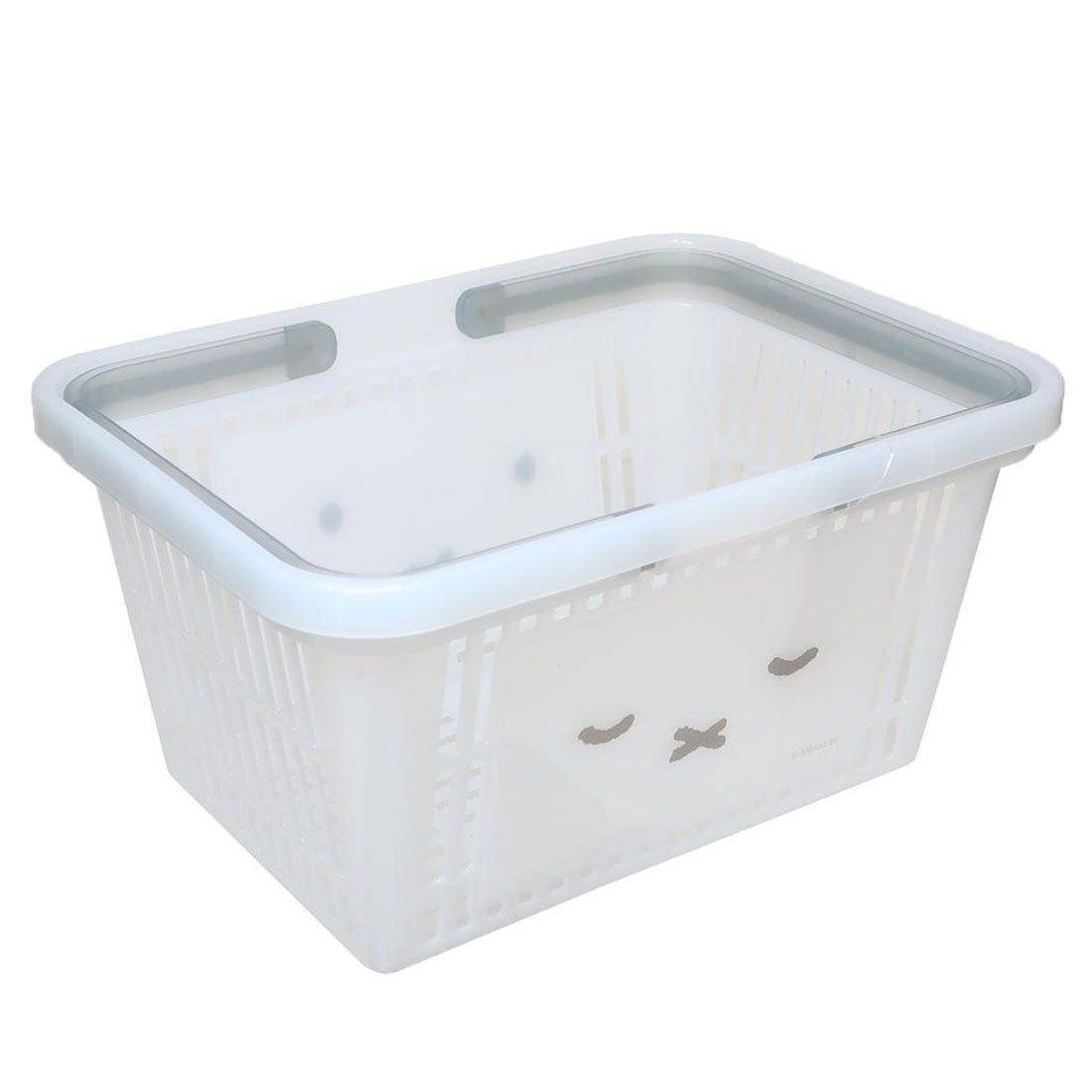 シネマコレクション cinemacollection ミッフィー 収納用品 クリアバスケット フェイス ディックブルーナ インテリア雑貨 小物入れ 収納ケース 絵本キャラクター グッズ 他