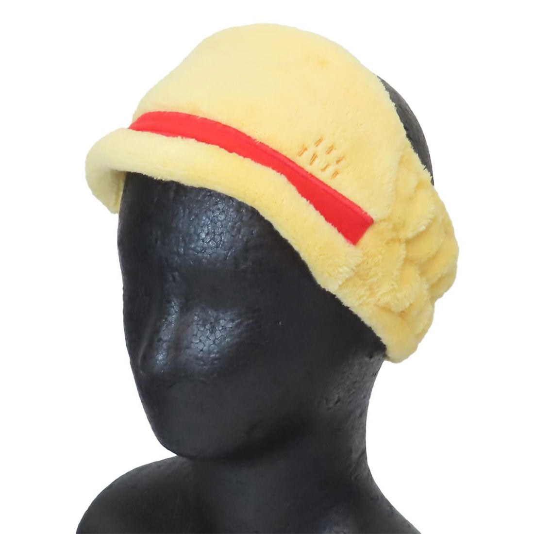 シネマコレクション cinemacollection ワンピース ヘアアクセ ヘアバンド ルフィ 少年ジャンプ ケイカンパニー 洗顔 メイク アニメキャラクター グッズ イエロー