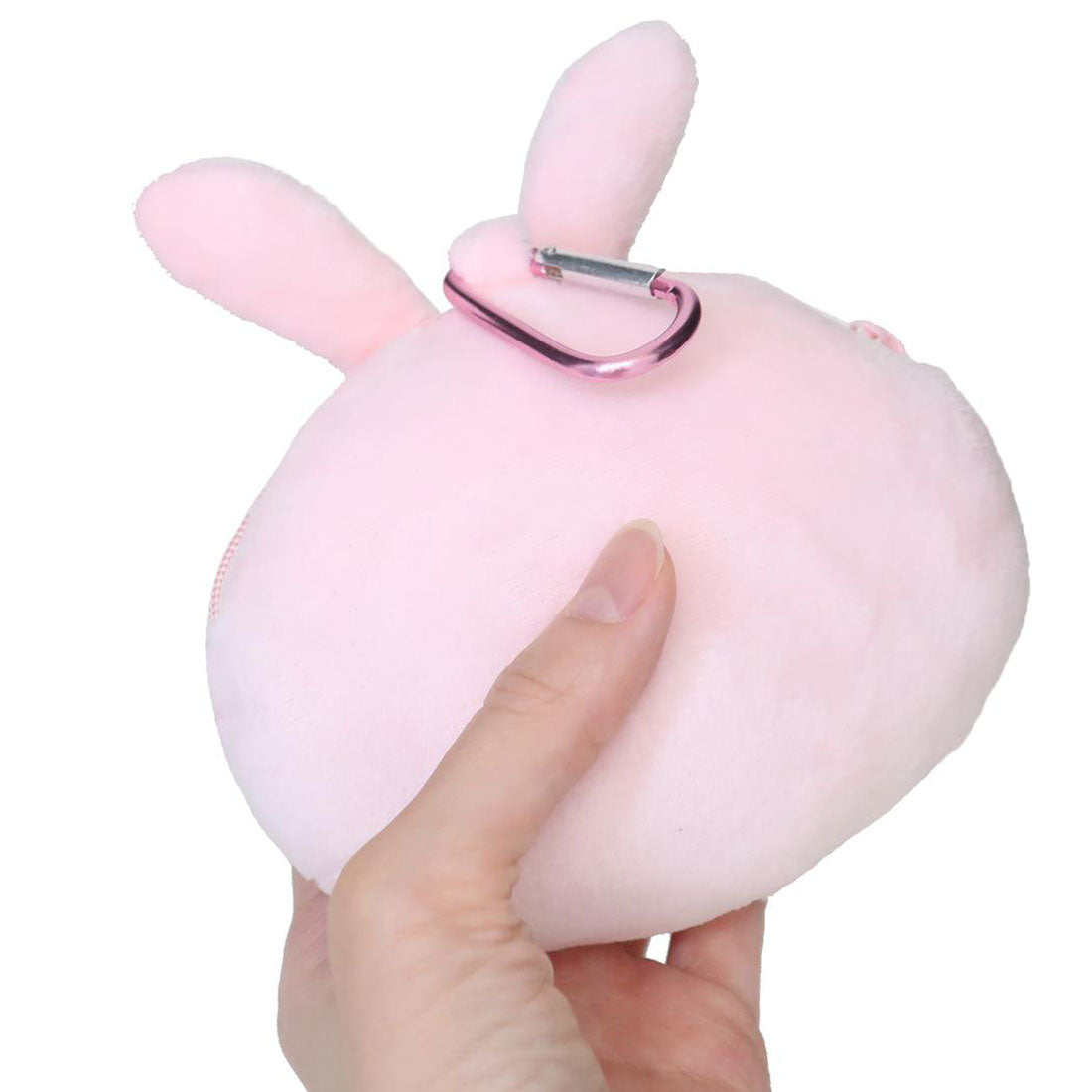 シネマコレクション cinemacollection クレヨンしんちゃん マスコット カラビナ付きぬいぐるみファスナーマスコット 変身しんちゃん うさぎ ティーズファクトリー 小物入れ アニメキャラクター グッズ ピンク