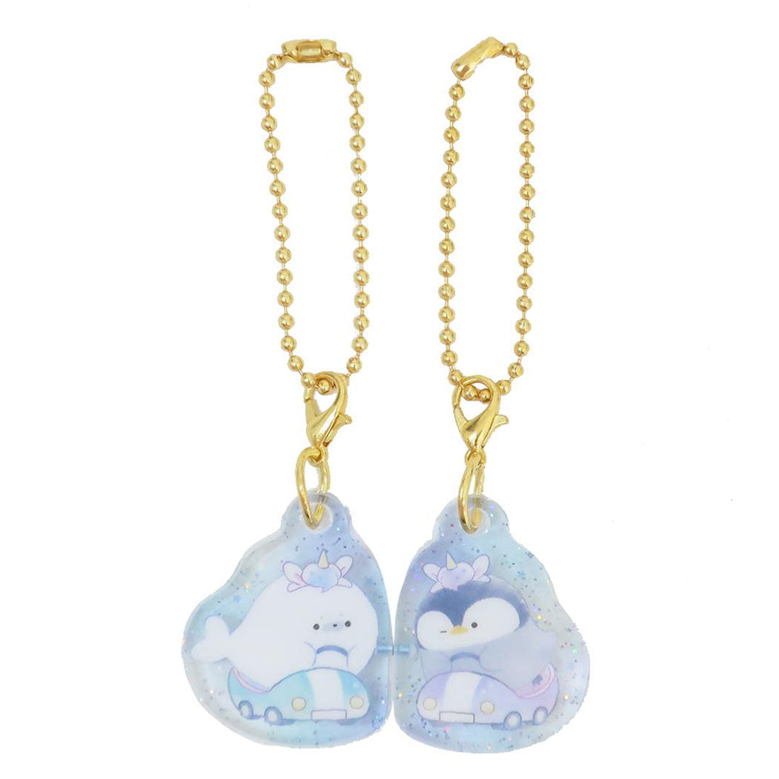 シネマコレクション cinemacollection むぎゅっと キーチェーン プチおそろいキーホルダー おもち&らむね クーリア プレゼント かわいい グッズ マルチカラー