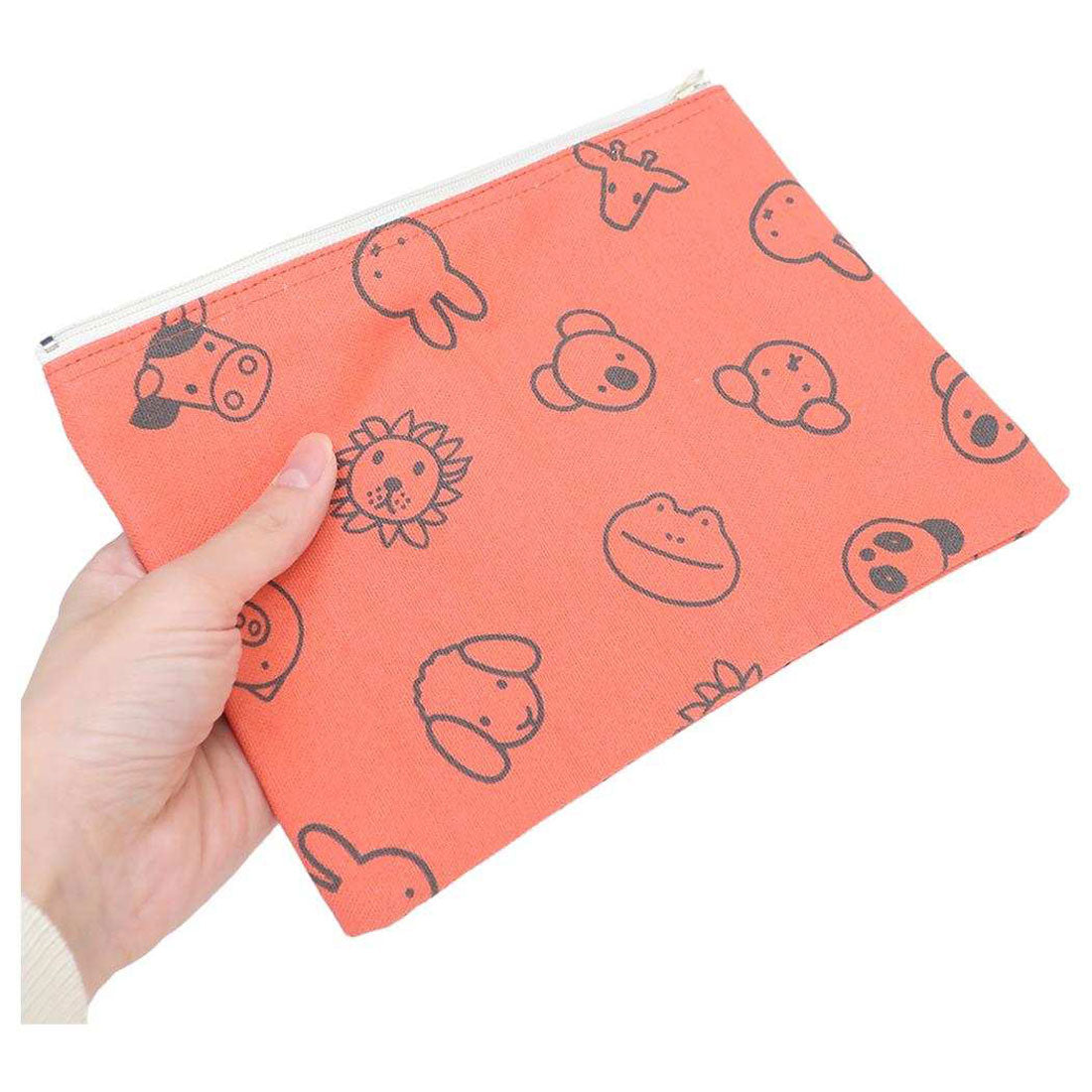 シネマコレクション cinemacollection ミッフィー コスメポーチ フラットポーチ MIFFY & ANIMALS OR ディックブルーナ スモールプラネット 小物入れ 絵本キャラクター グッズ 他