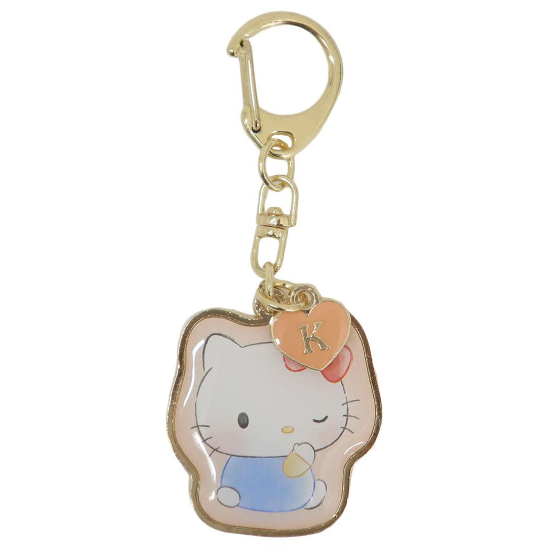 シネマコレクション cinemacollection ハローキティ キーリング イニシャルキーホルダー K サンリオ カミオジャパン プレゼント キャラクター グッズ 他