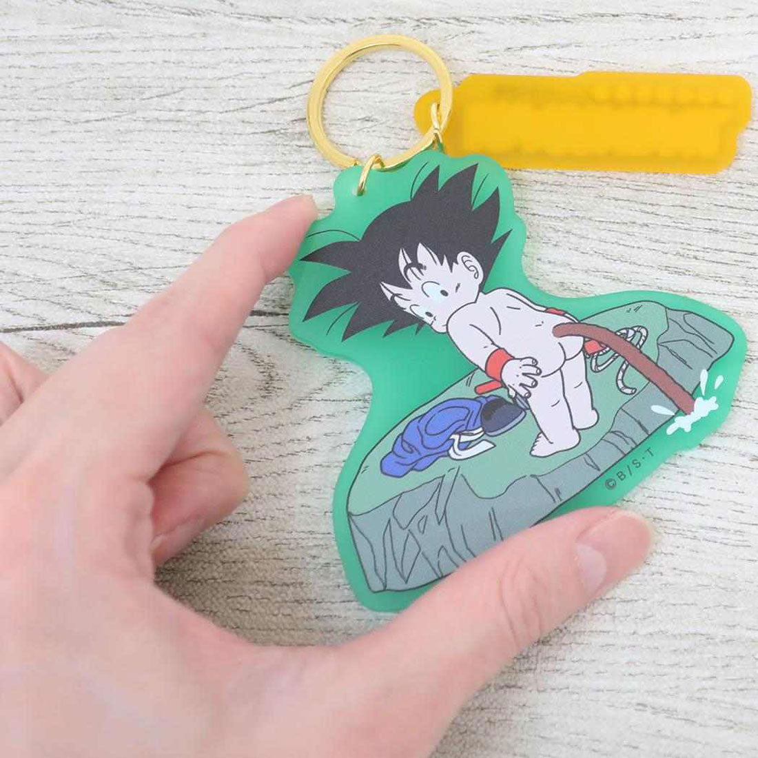 シネマコレクション cinemacollection ドラゴンボール キーリング カラーアクリルキーホルダー 孫悟空 釣り スモールプラネット アクキー アニメキャラクター グッズ マルチカラー