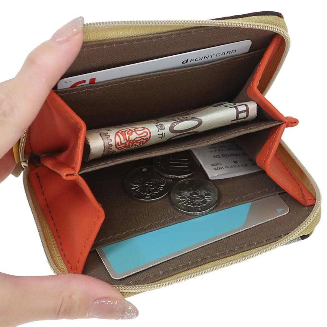 シネマコレクション cinemacollection ミッフィー ミニマル財布 miffy ジャガードミニウォレット CARROT ディックブルーナ ワタナベ ギフト雑貨 絵本キャラクター グッズ ブラウン