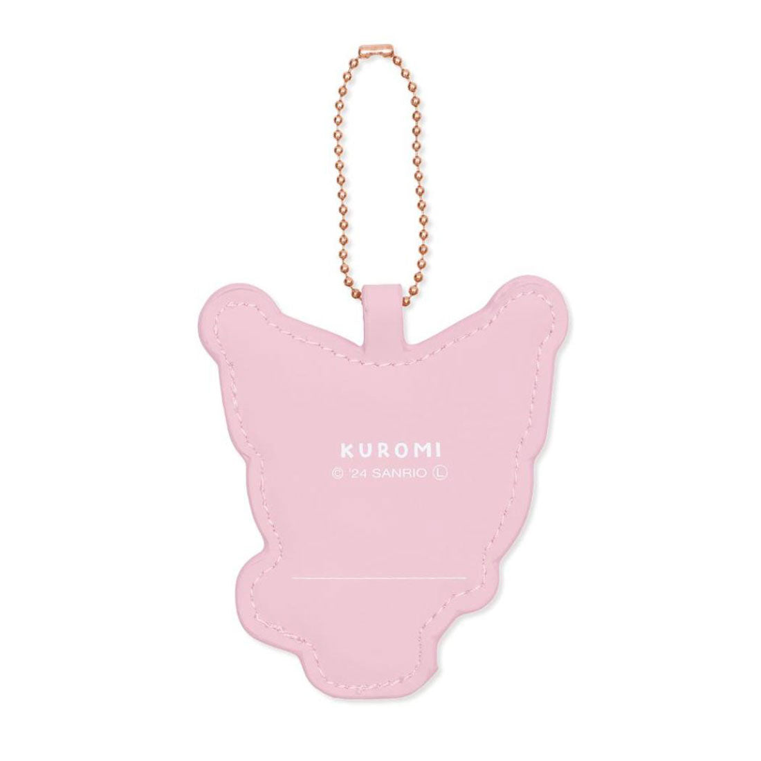 シネマコレクション cinemacollection クロミ キーチェーン お名前ホルダー 相良刺繍 サンリオ エムプラン ネームタグ キャラクター グッズ ピンク