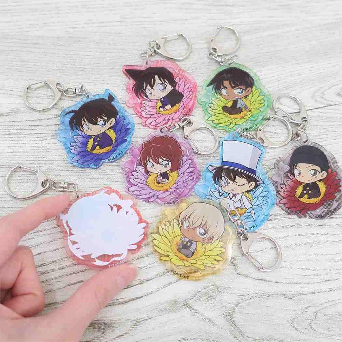 シネマコレクション cinemacollection 名探偵コナン キーリング アクリルキーホルダー ぷちふれ 安室透 少年サンデー アイアップ アクキー アニメキャラクター グッズ イエロー